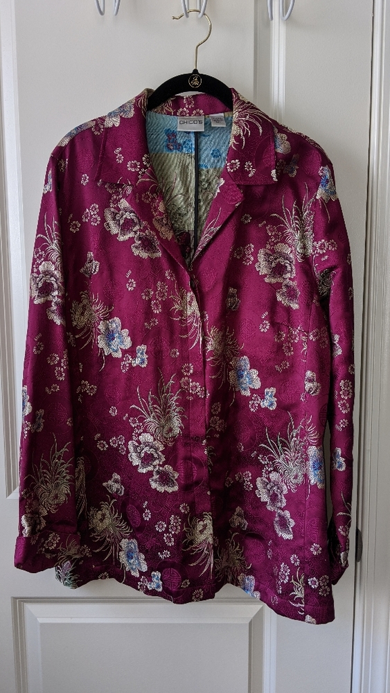 Chicos Asian Blazer